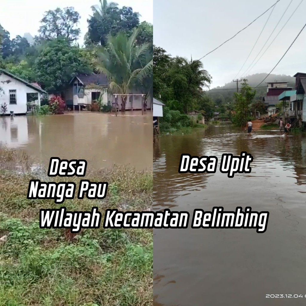 Air Genangi Dua Desa Di Area Belimbing